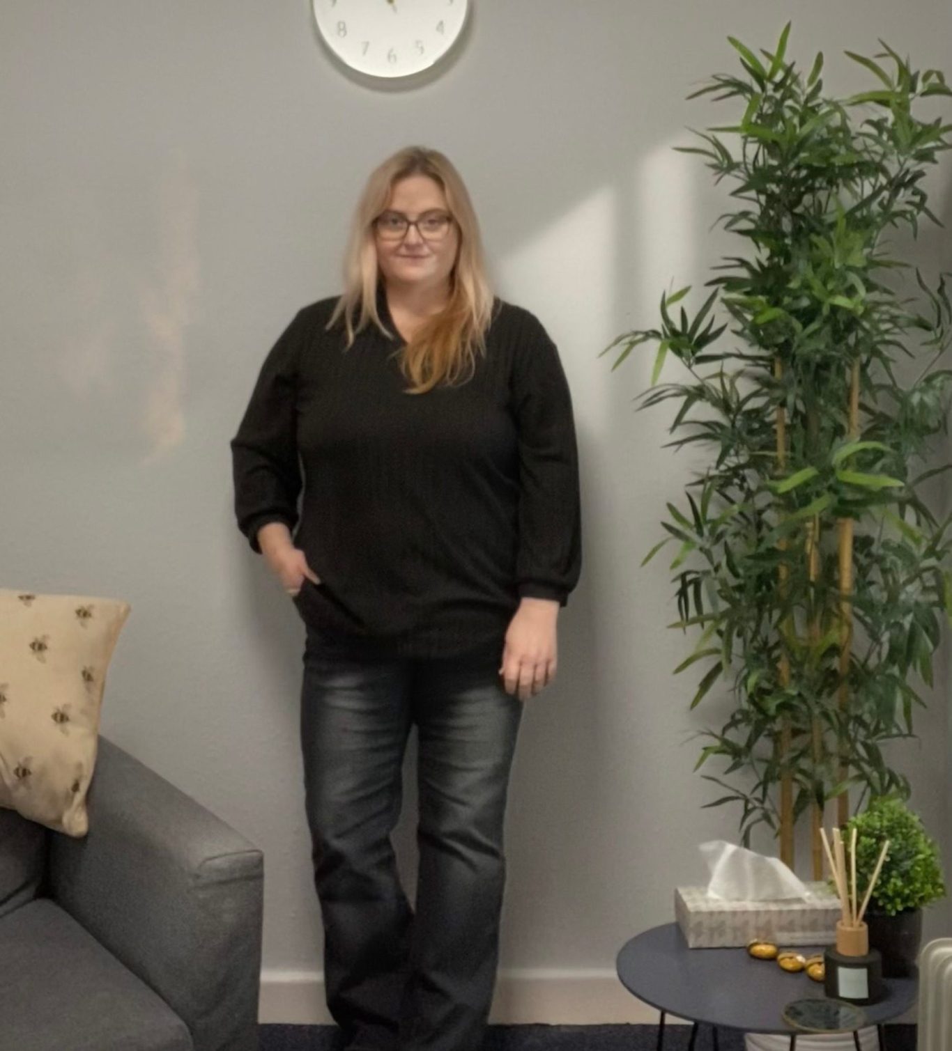 Debi in the Inner Pathway counselling room